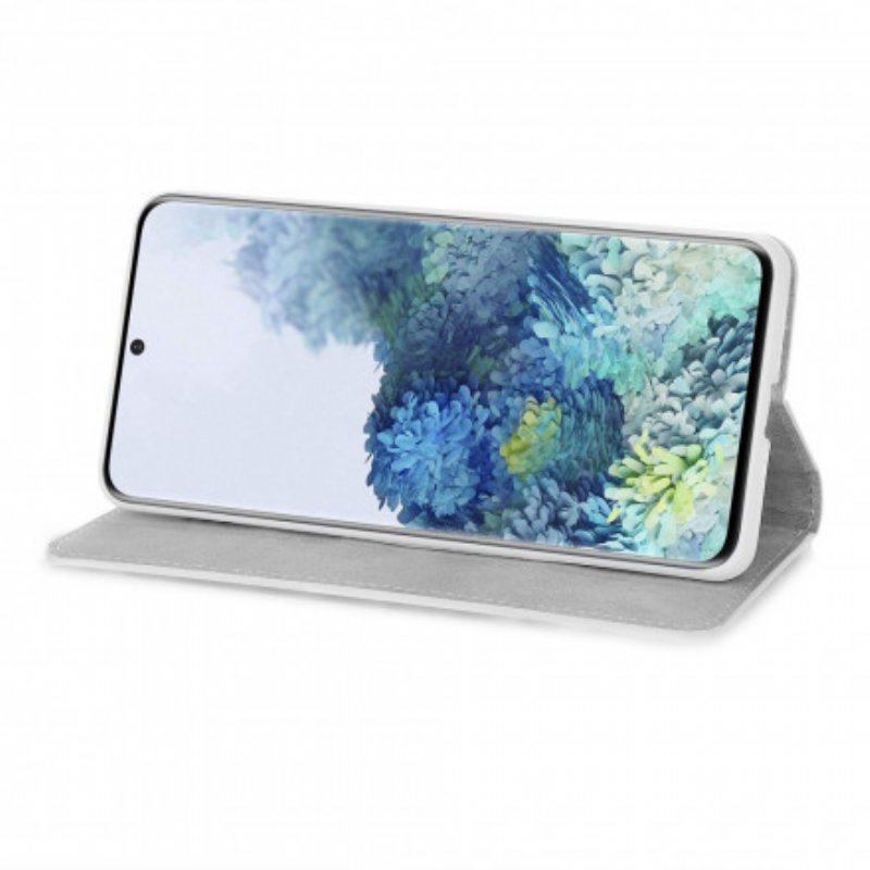 Folio-fodral Samsung Galaxy S21 Plus 5G Paljetter S Design