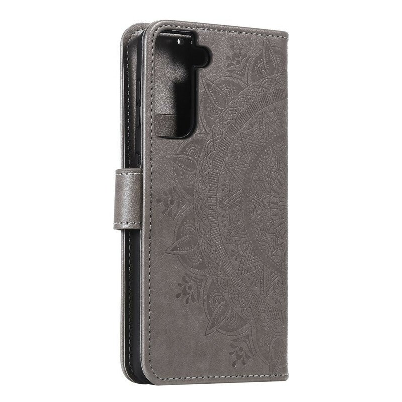 Folio-fodral Samsung Galaxy S21 Plus 5G Sol Mandala