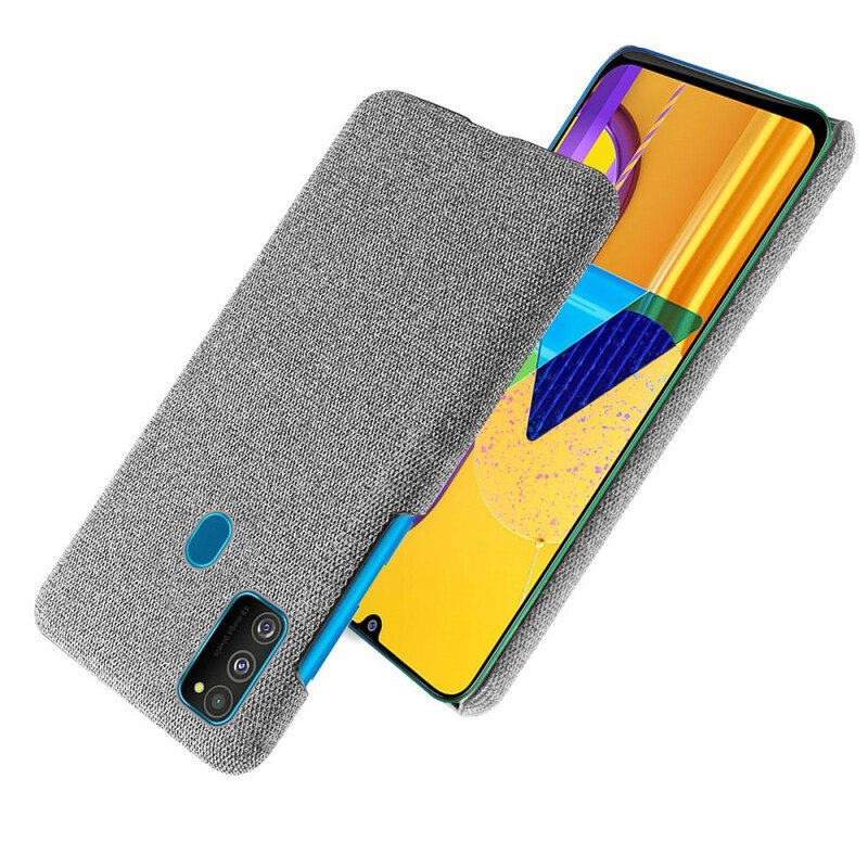 Skal Samsung Galaxy M21 Textur Tyg Ksq
