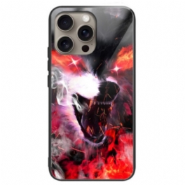 Skal För iPhone 16 Pro Hård Varghärdat Glas