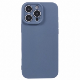 Skal iPhone 16 Pro Silikon Med Fiberfoder