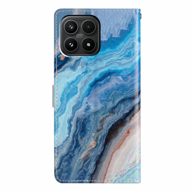 Fodral För Xiaomi 17 Marmorblå