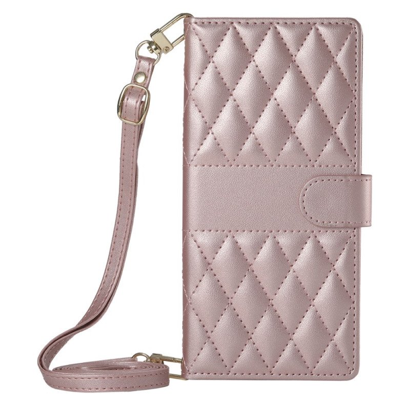 Fodral För Xiaomi 17 Quiltad Med Remmar