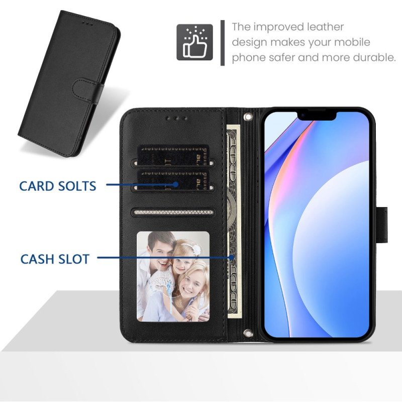 Fodral För Xiaomi 17 Rfid-skyddande Lädereffekt