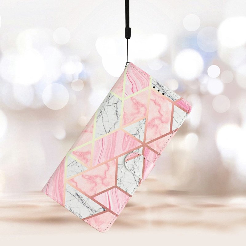 Fodral Xiaomi 17 Rosa Marmor