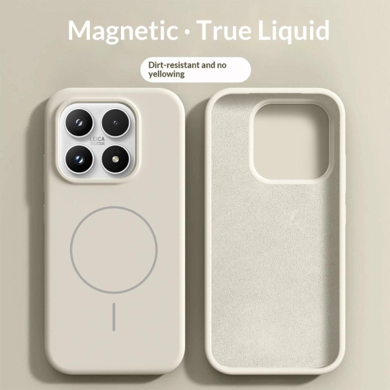 Skal För Xiaomi 17 Magnetisk Flytande Silikon