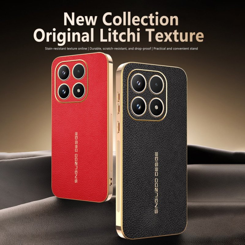 Skal För Xiaomi 17 Reptålig Litchistruktur