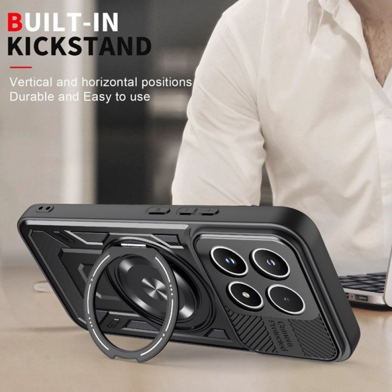 Skal Xiaomi 17 Magnetisk Med Roterande Stativ