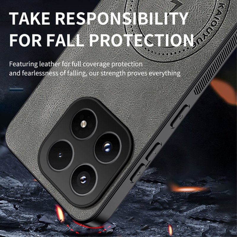 Skal Xiaomi 17 Magsafe Lädereffekt