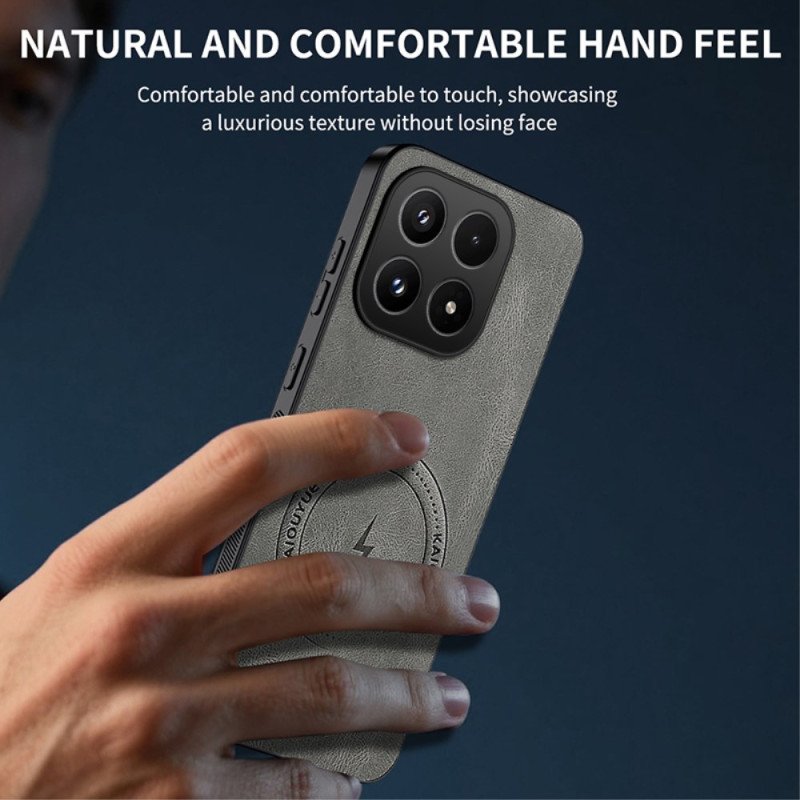 Skal Xiaomi 17 Magsafe Lädereffekt