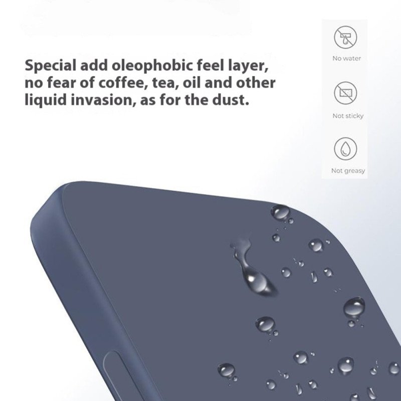 Skal Xiaomi 17 Raka Silikonkanter