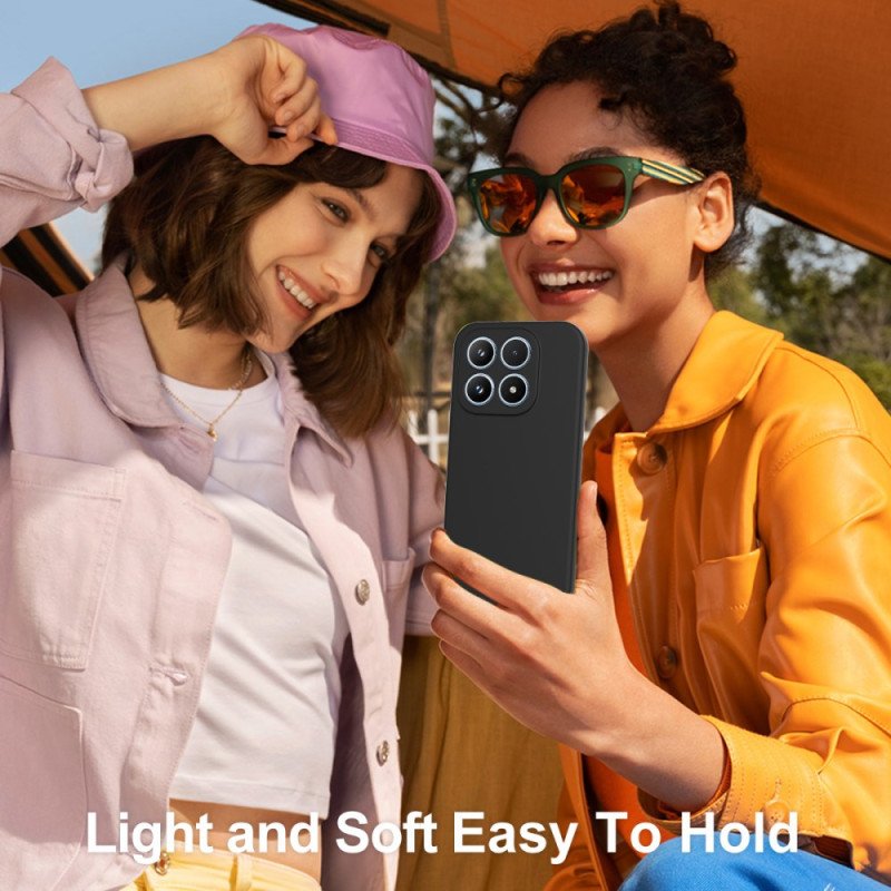 Skal Xiaomi 17 Telefonfodral Flytande Silikonmagnet