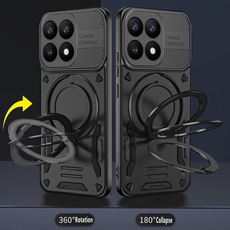 Skal Xiaomi 17 Telefonfodral Magnetisk Med Roterande Stöd