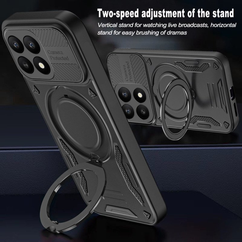 Skal Xiaomi 17 Telefonfodral Magnetisk Med Roterande Stöd