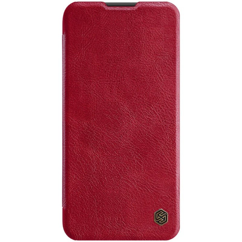 Folio-fodral Huawei P40 Lite Läderfodral Qin-serien Nillkin