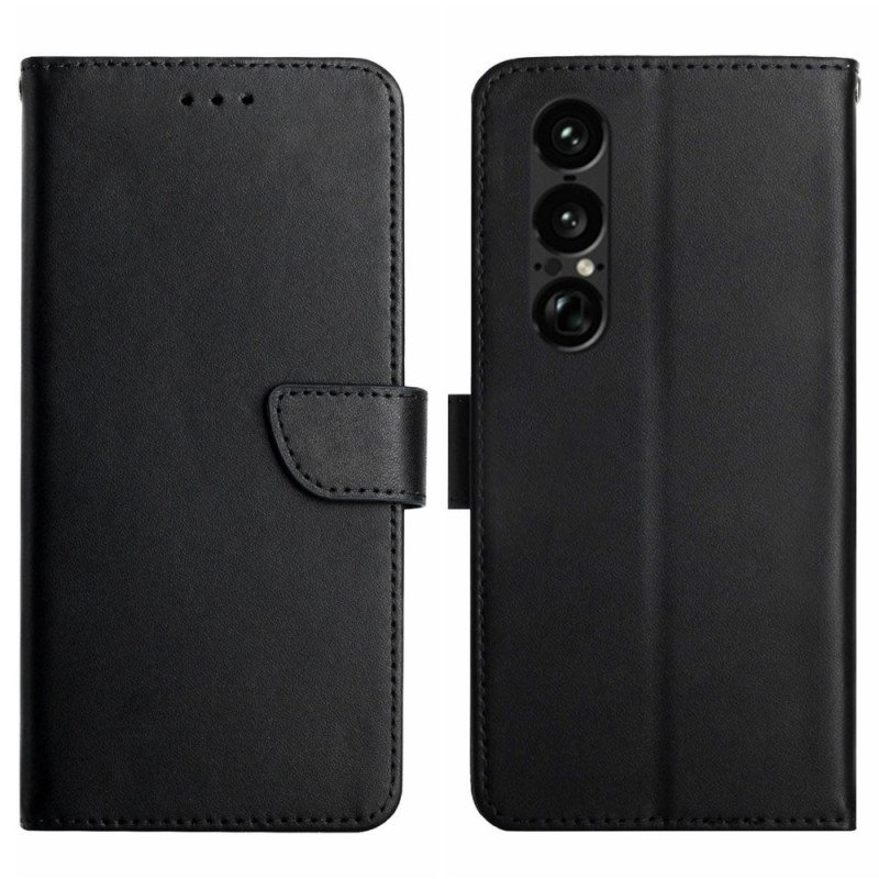 Fodral Sony Xperia 1 Vii Nappaläder