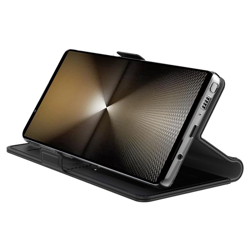 Fodral Sony Xperia 1 Vii Spegel Och Korthållare