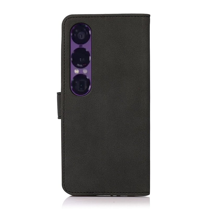 Läderfodral Sony Xperia 1 Vii Telefonfodral Khazneh Design
