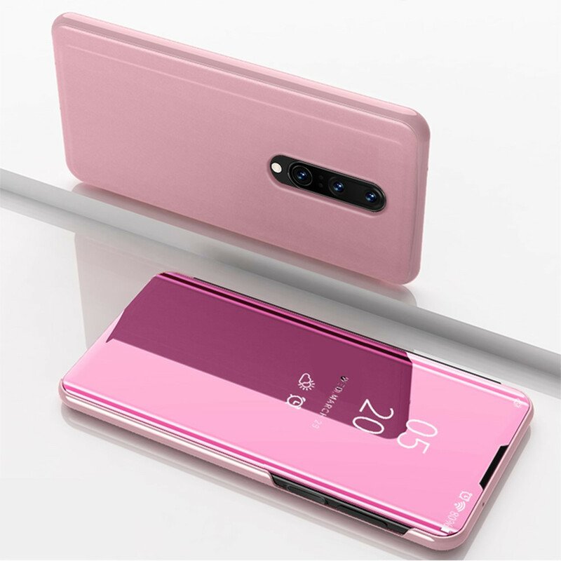 Folio-fodral OnePlus 8 Läderfodral Spegel