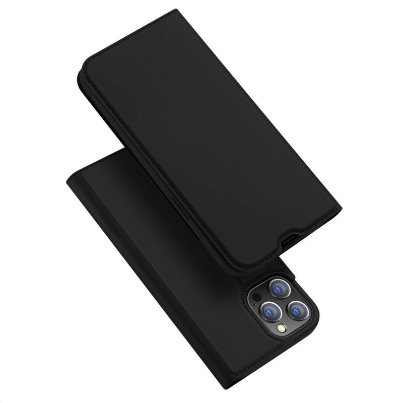 Folio-fodral iPhone 13 Pro Läderfodral Skin Pro Series Dux Ducis