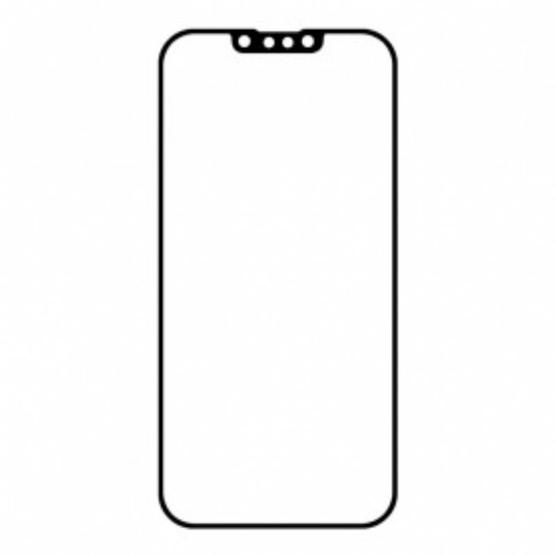 Skärmskydd Kanter Av Härdat Glas Svart iPhone 13 / 13 Pro