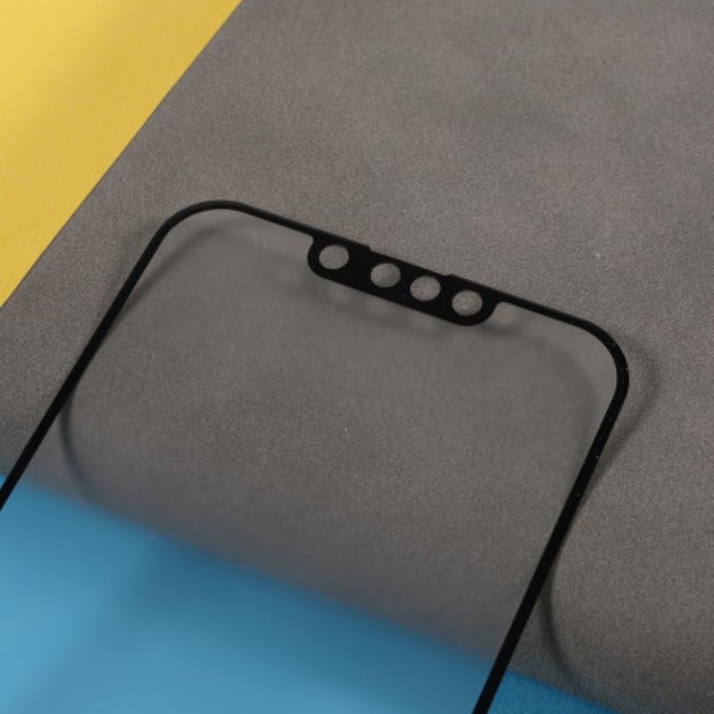 Skärmskydd Kanter Av Härdat Glas Svart iPhone 13 / 13 Pro
