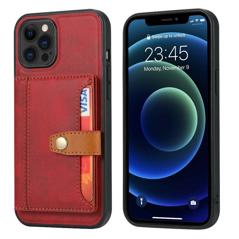 Skal iPhone 13 Pro Korthållares Stödrem