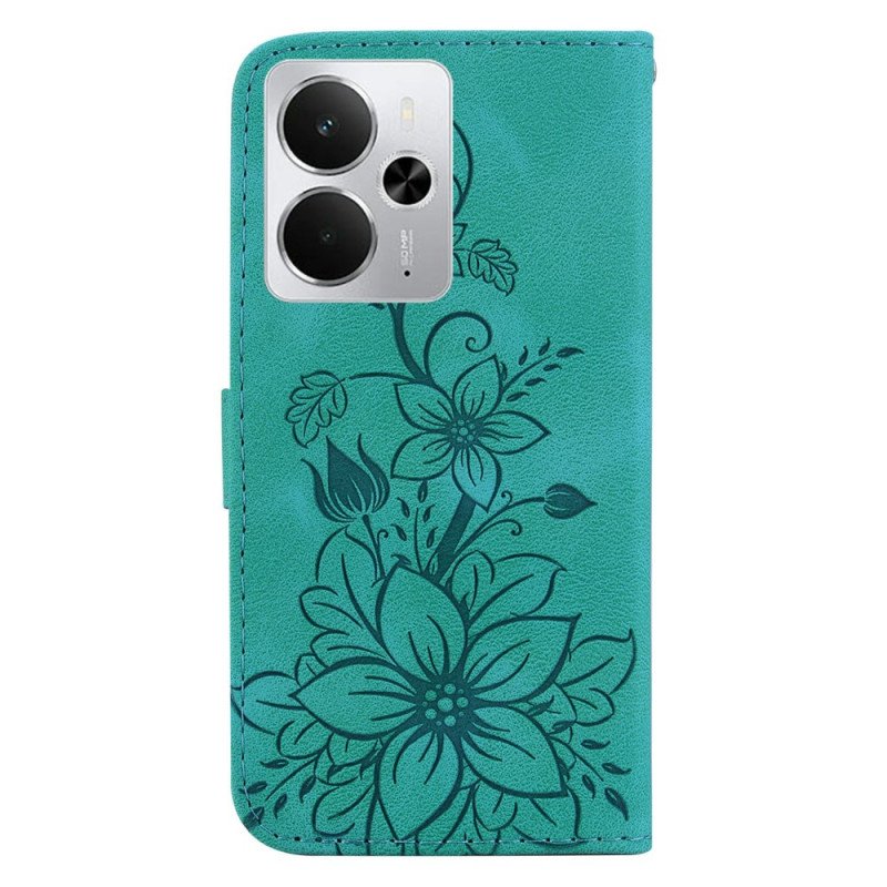 Fodral För Realme 14 5g Liljornas Blommor