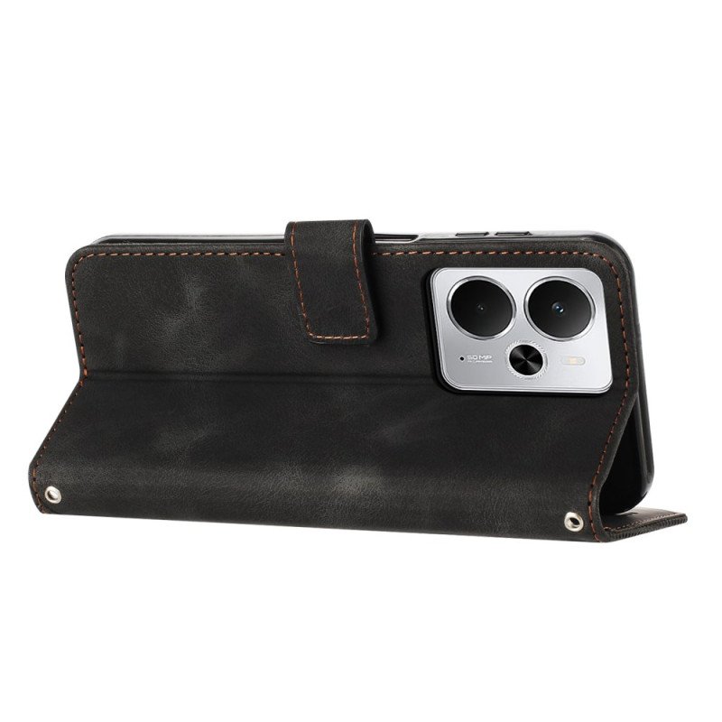 Fodral För Realme 14 5g Linjer Och Rem