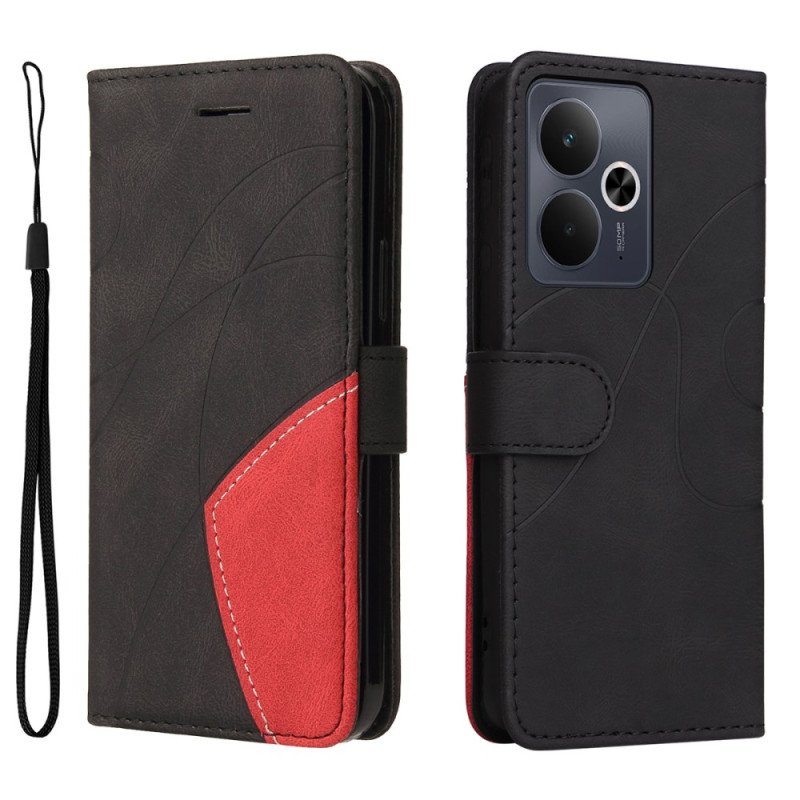 Fodral För Realme 14 5g Tvåfärgad Vågig