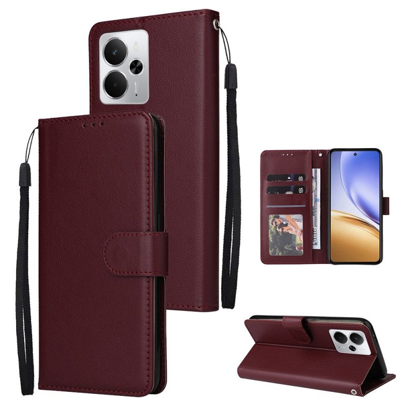 Fodral Realme 14 5g Enfärgad Med Rem