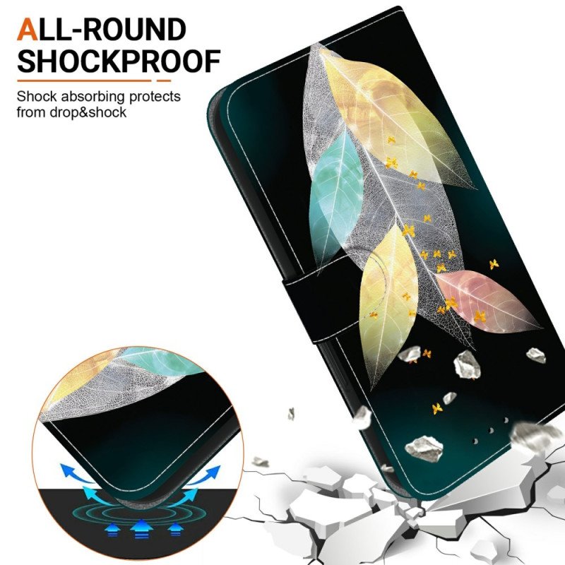 Fodral Realme 14 5g Färgglada Löv