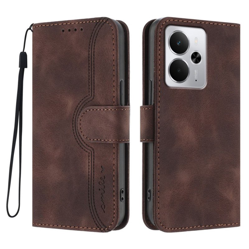 Fodral Realme 14 5g Hjärtleende