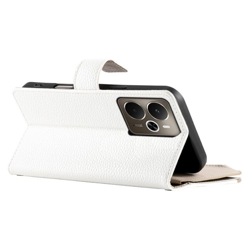 Fodral Realme 14 5g Tvåfärgad Med Rem