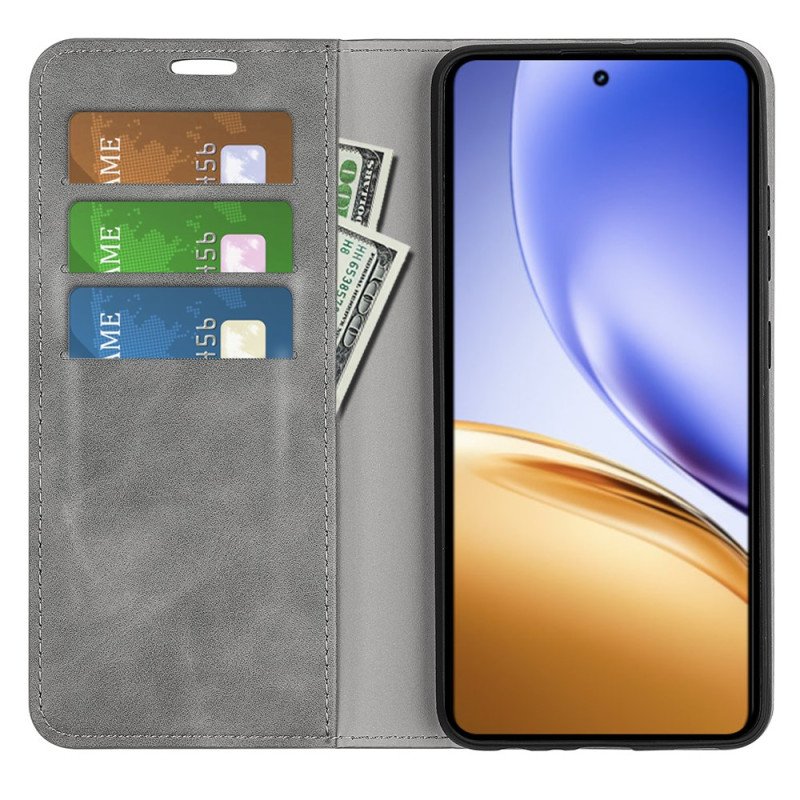 Folio-fodral För Realme 14 5g Lädermodell