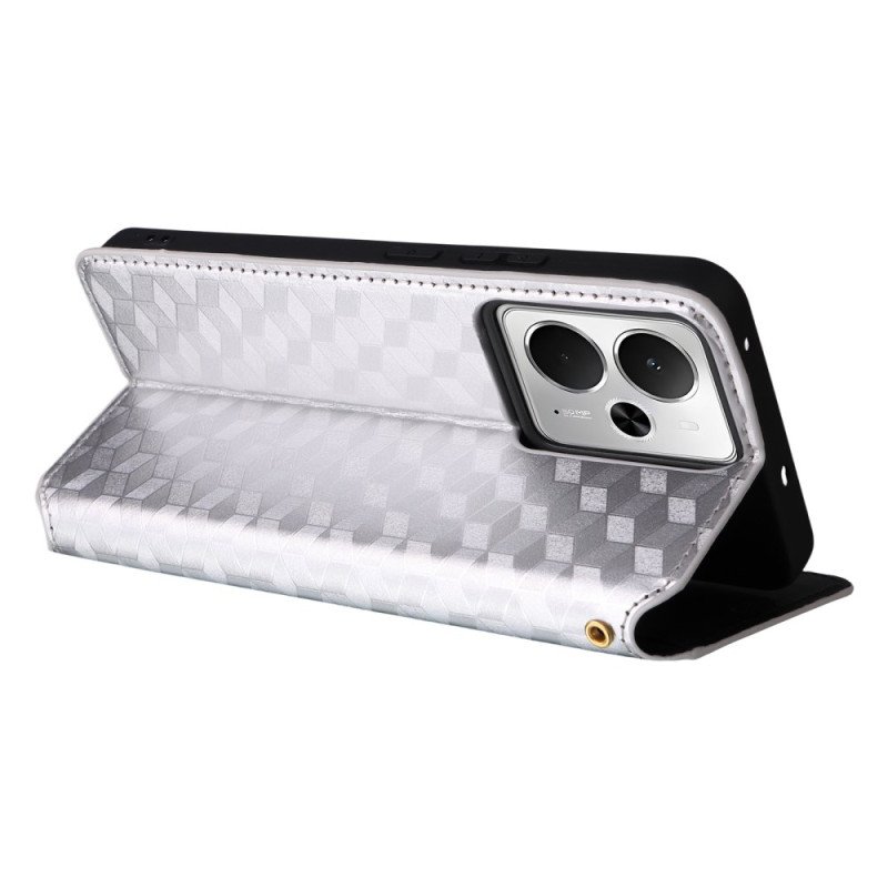 Folio-fodral Realme 14 5g 3d-diamanter