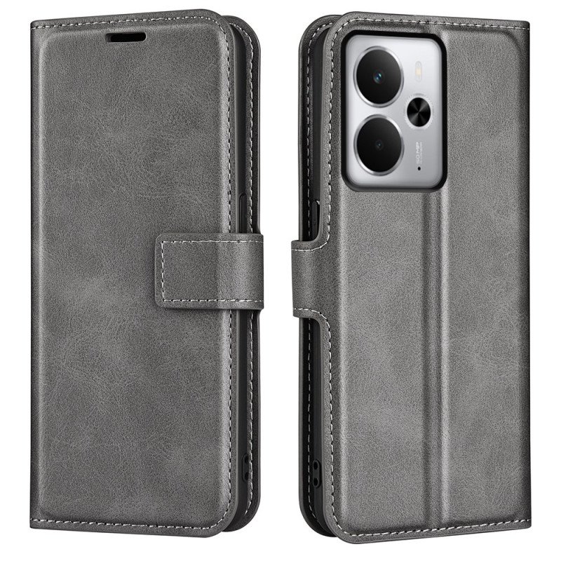 Läderfodral Realme 14 5g Telefonfodral Lädermodell