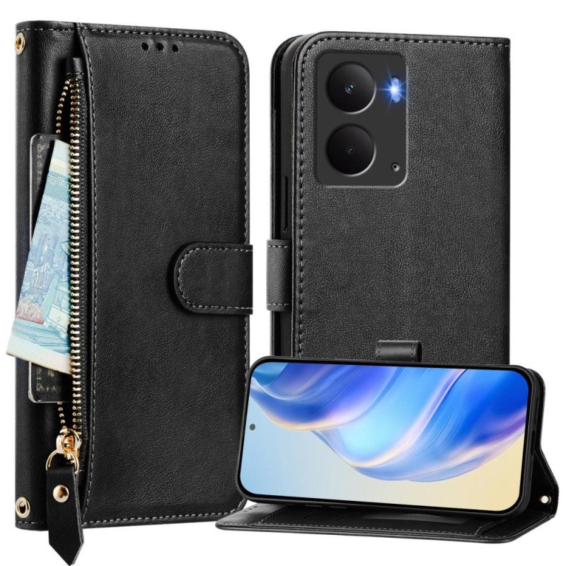 Läderskal Fodral Realme 14 5g Komplett Plånbok