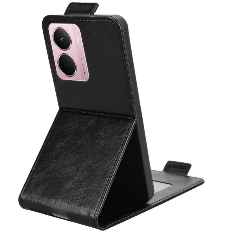 Läderskal Fodral Realme 14 5g Vertikal Flik Design