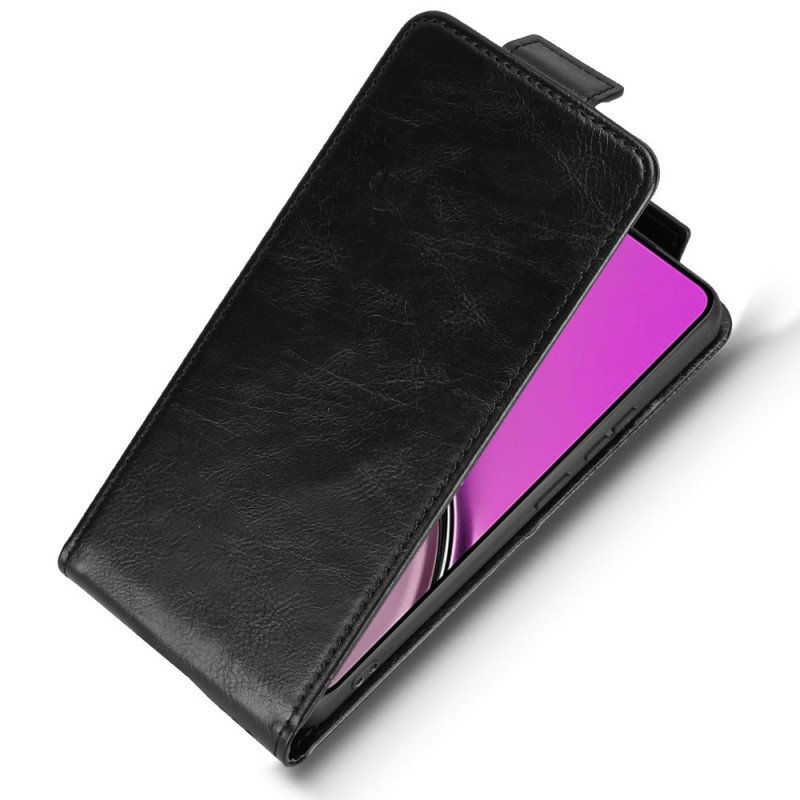 Läderskal Fodral Realme 14 5g Vertikal Flik Design