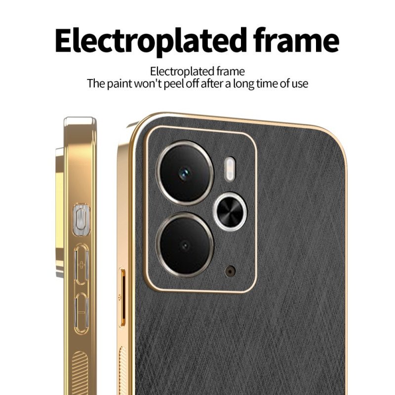 Skal Realme 14 5g Kadem Lädereffekt