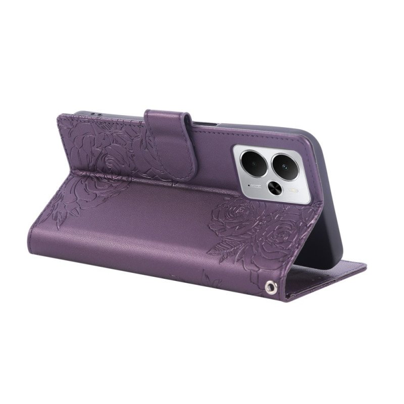 Skyddsfodral Realme 14 5g Spetsblommor