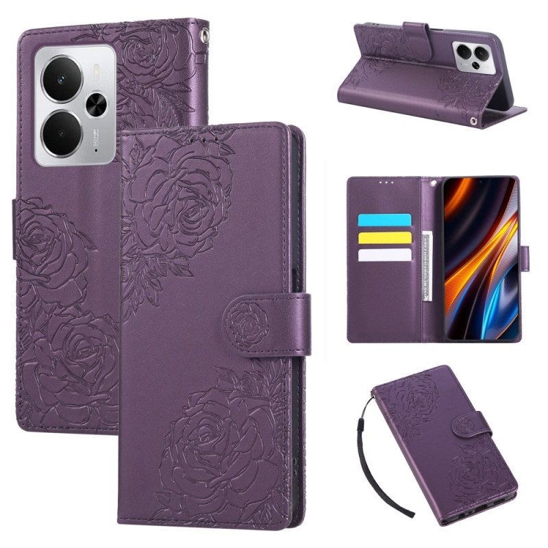 Skyddsfodral Realme 14 5g Spetsblommor