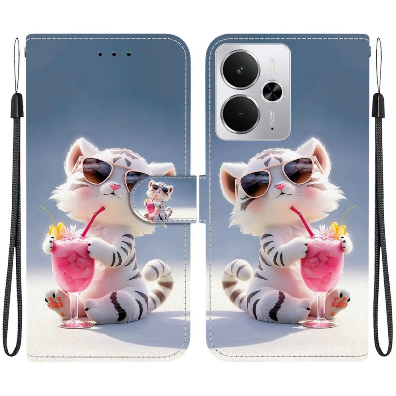 Skyddsfodral Realme 14 5g Tecknad Tiger