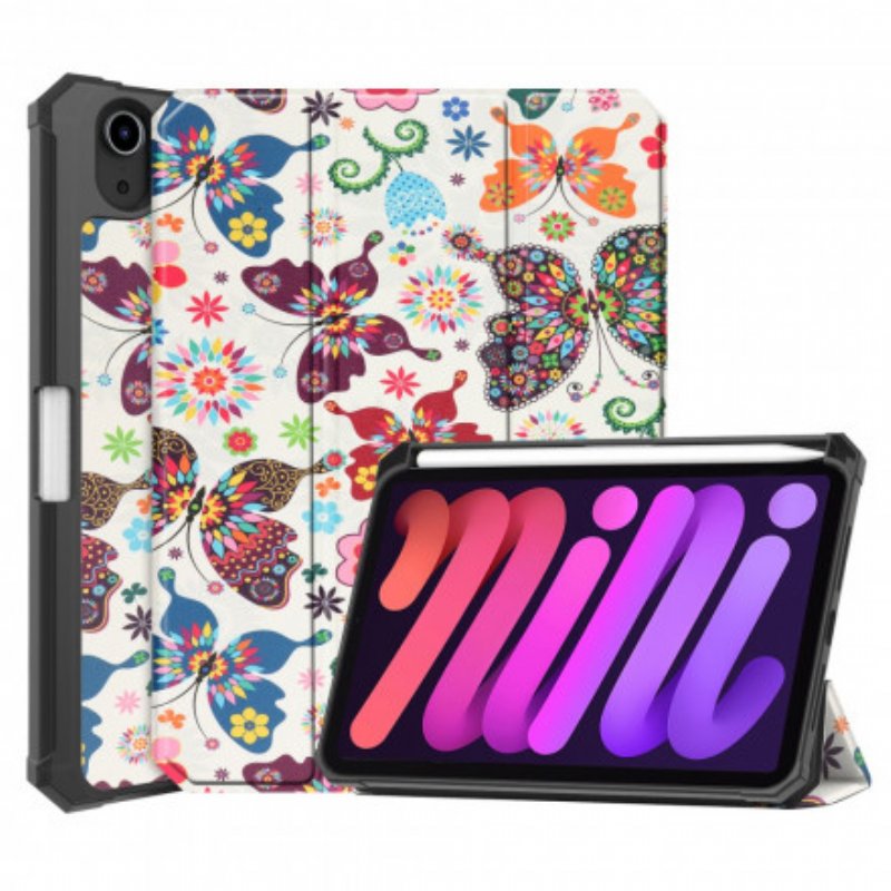 Skal iPad Mini 6 (2021) Vintage Blompennhållare