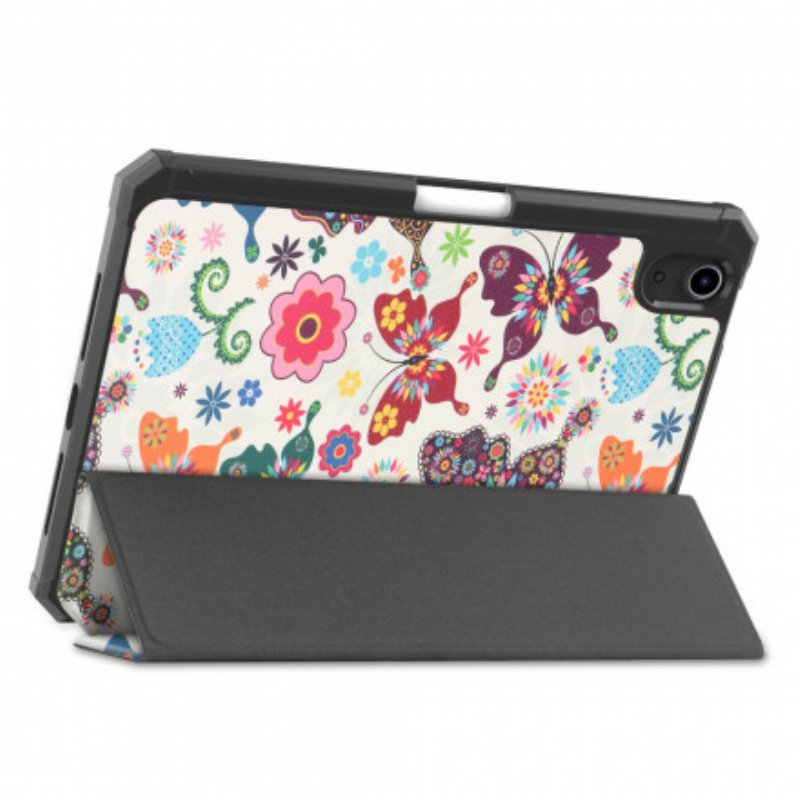 Skal iPad Mini 6 (2021) Vintage Blompennhållare