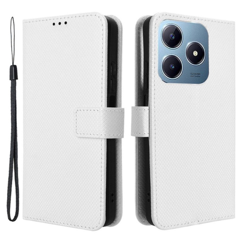 Fodral Realme Note 60x Remprickar