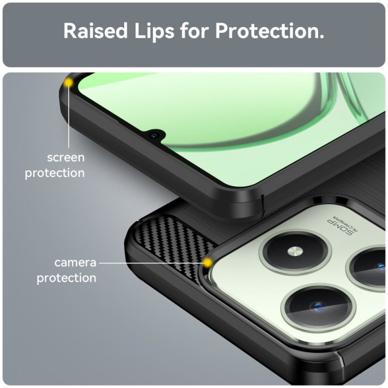 Skal Realme Note 60x Borstad Kolfiber