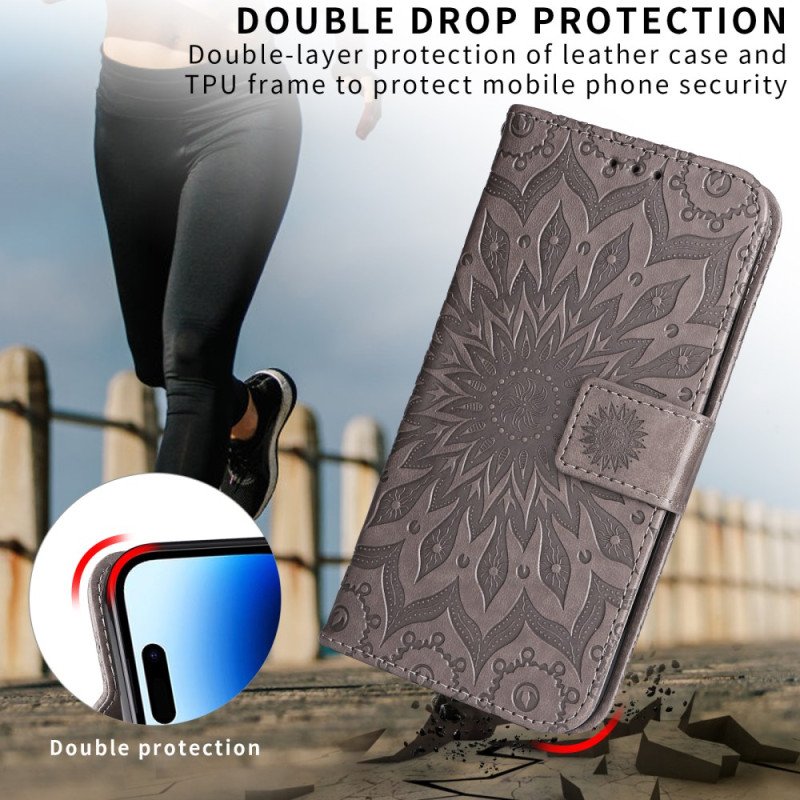 Fodral För Huawei Pura 80 Ultra Solrosmönster