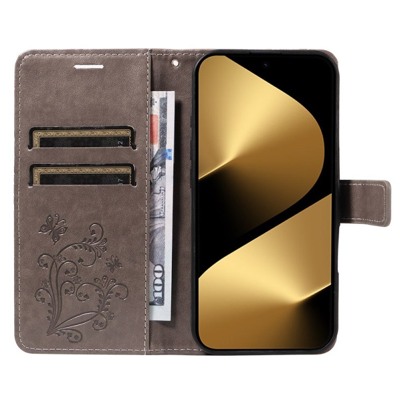 Fodral Huawei Pura 80 Ultra Stora Fjärilar